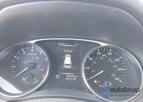 2016 Nissan Rogue Sv z USA, uszkodzony, nr VIN 5N1AT2MT0GC844717